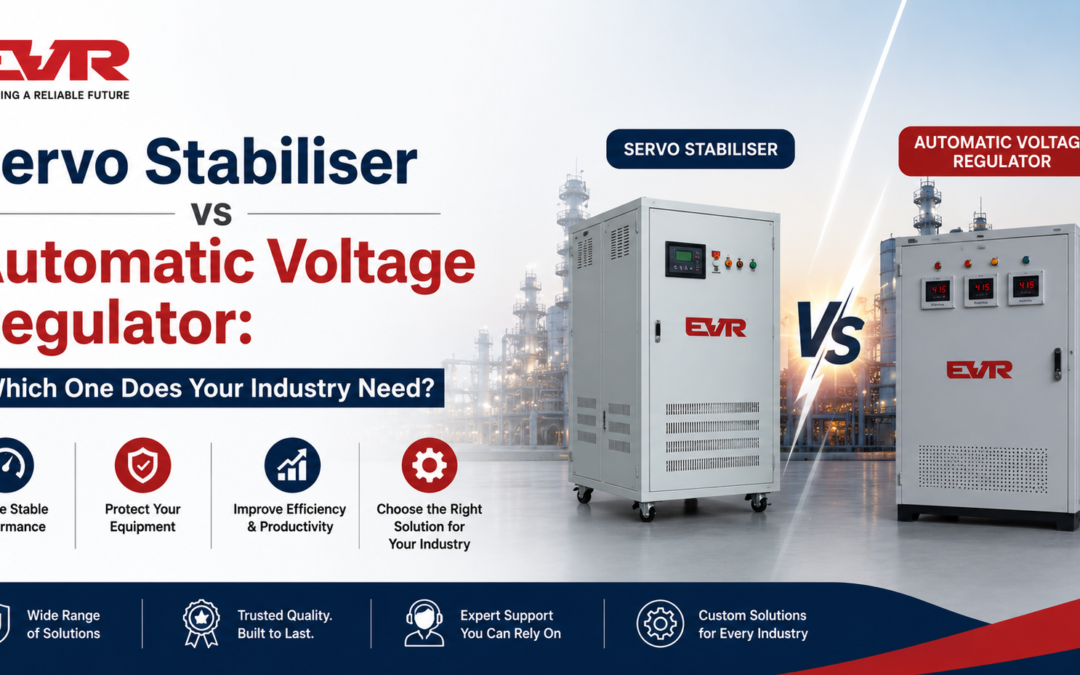 Servo Stabiliser vs Automatic Voltage Regulator: Which One Does Your Industry Need?
