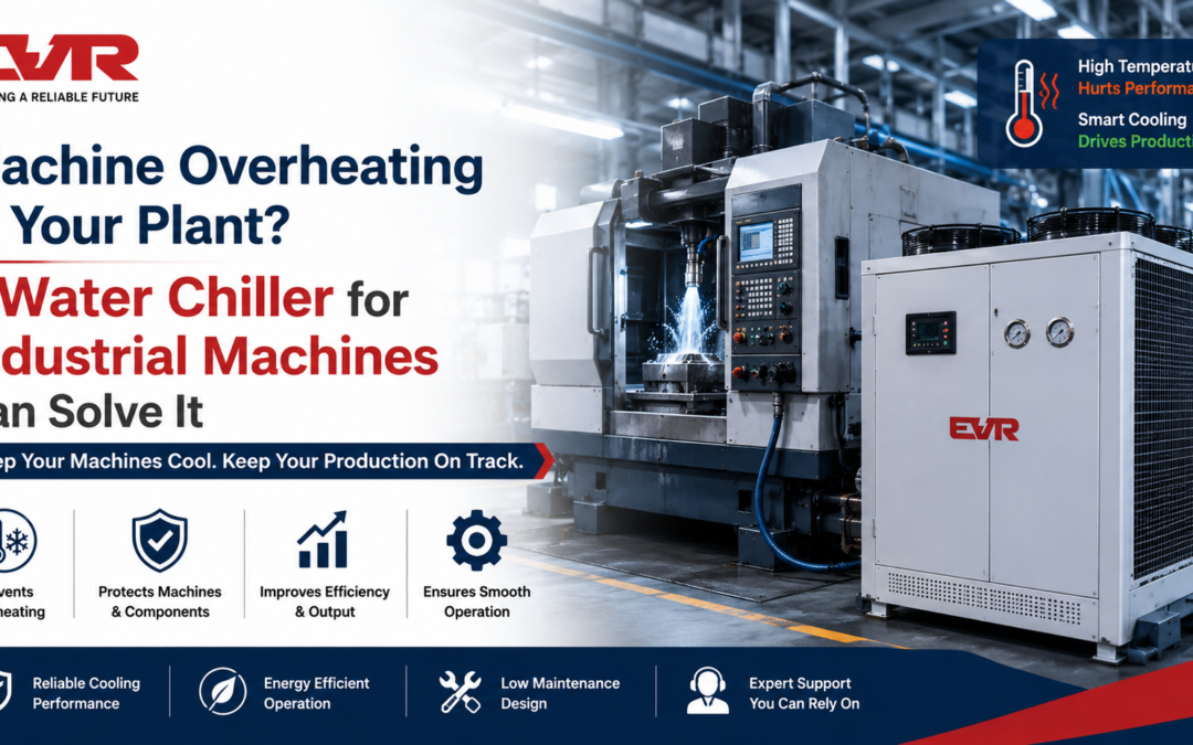 Machine Overheating in Your Plant? A Water Chiller for Industrial Machines Can Solve It
