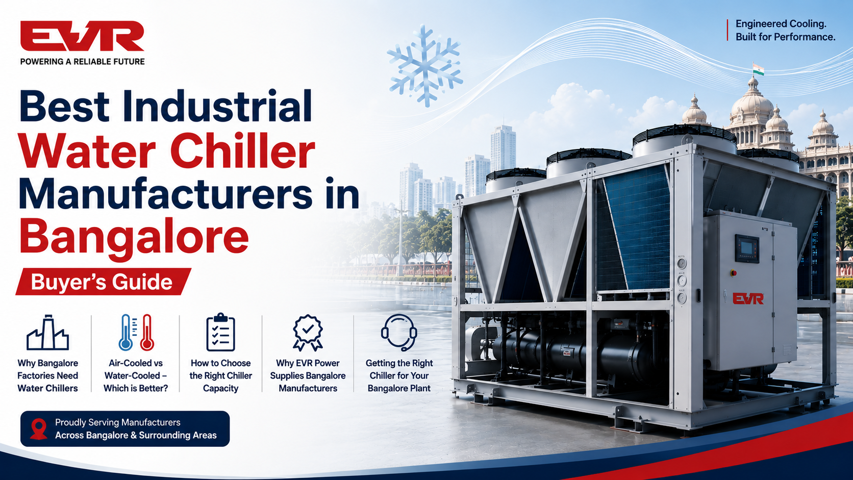 Best Industrial Water Chiller Manufacturers in Bangalore – Buyer’s Guide