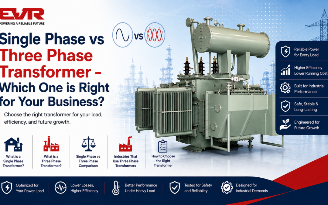 Single Phase vs Three Phase Transformer – Which One is Right for Your Business?